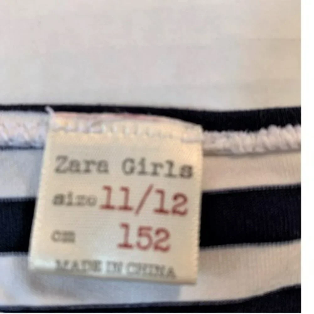 ZARA GIRLS Nautical 2pc bikini swimsuit